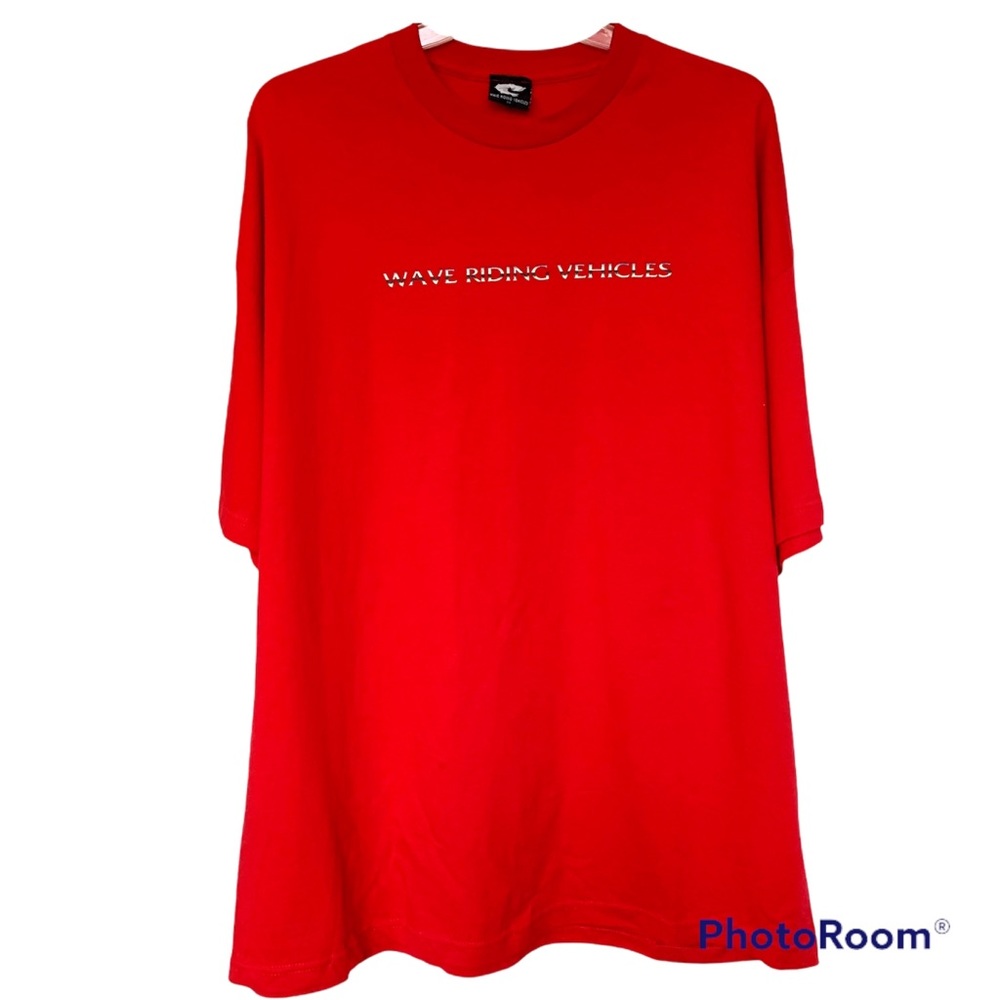 WRV Short Sleeve Red Graphic T-shirt Size 3X